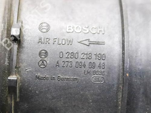 Mass air flow sensor MERCEDES-BENZ GL-CLASS (X164) GL 500 4-matic (164.886) | BP31857932M95