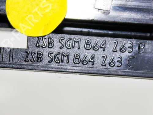 Gear lever VW GOLF VII (5G1, BQ1, BE1, BE2) 2.0 GTI | BP17229557M90 