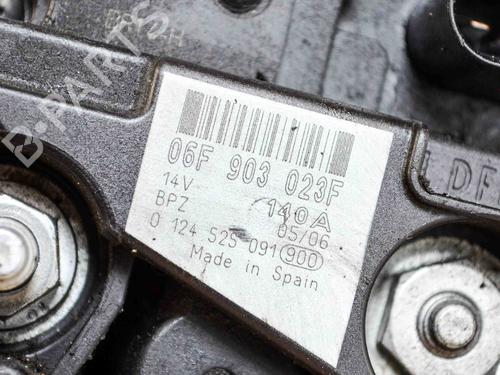 Alternator VW GOLF V (1K1) 1.9 TDI | BP6501542M7 