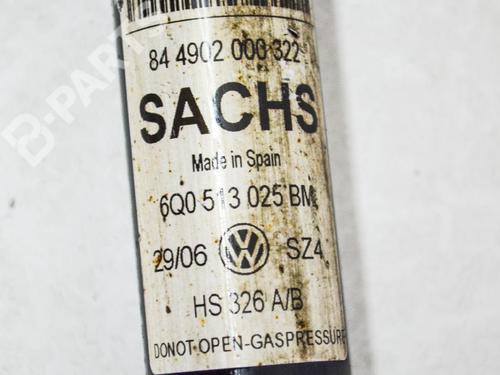Used Right rear shock absorber VW POLO (9N_, 9A_) 1.4 TDI (80 hp) 6490192