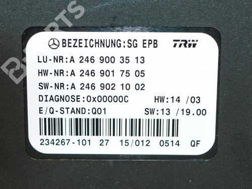 Comfort control module MERCEDES-BENZ CLA Coupe (C117) CLA 250 (117.344) | BP10736039M56 
