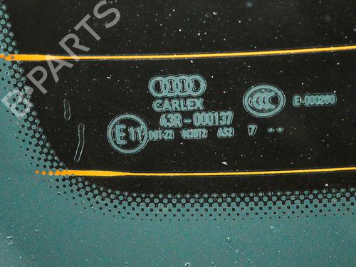 Bootlid window AUDI A4 B9 (8W2, 8WC) 2.0 TFSI | BP26221763C64 