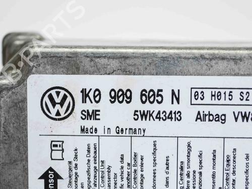 Airbag module VW GOLF V (1K1) 1.9 TDI | BP6494076M53