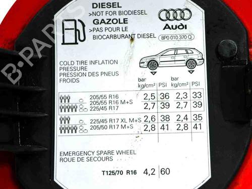 Fuel flap AUDI A3 (8P1) 1.4 TFSI | BP7914677C131