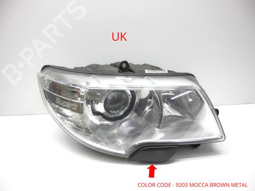 Used Right headlight Right headlight SKODA SUPERB II (3T4) 2.0 TDI (140 hp) 34216743 34216743