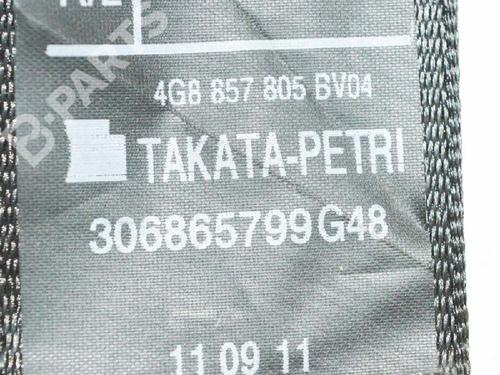 Used Rear right seatbelt AUDI A7 Sportback (4GA, 4GF) 2.0 TFSI quattro (249 hp) 7913350