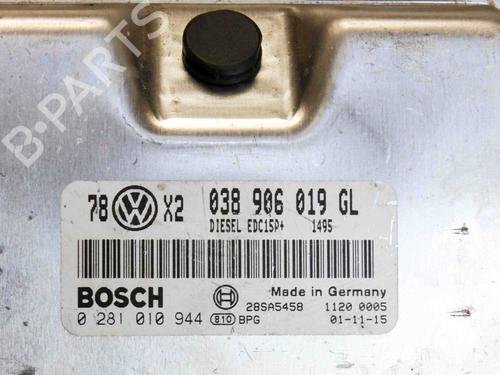Engine control unit (ECU) VW PASSAT B5.5 (3B3) 1.9 TDI | BP6485855M57 