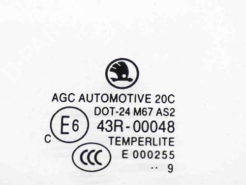 Rear left quarter glass SKODA YETI (5L) 1.2 TSI | BP6491081C93 