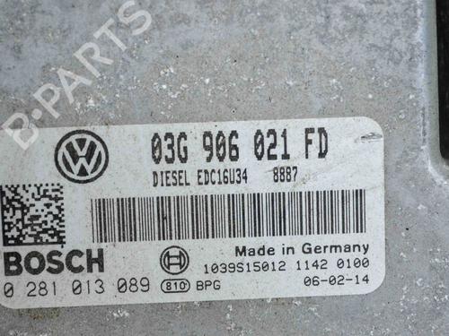 Engine control unit (ECU) VW GOLF V (1K1) 1.9 TDI | BP6501526M57