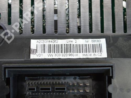 Instrument cluster VW PASSAT B6 (3C2) 2.0 TDI | BP7912566C47 