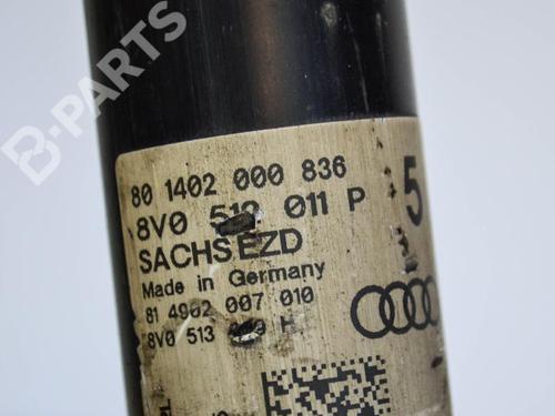 Left rear shock absorber AUDI A3 Convertible (8V7, 8VE) 2.0 TDI | BP6502058M18 
