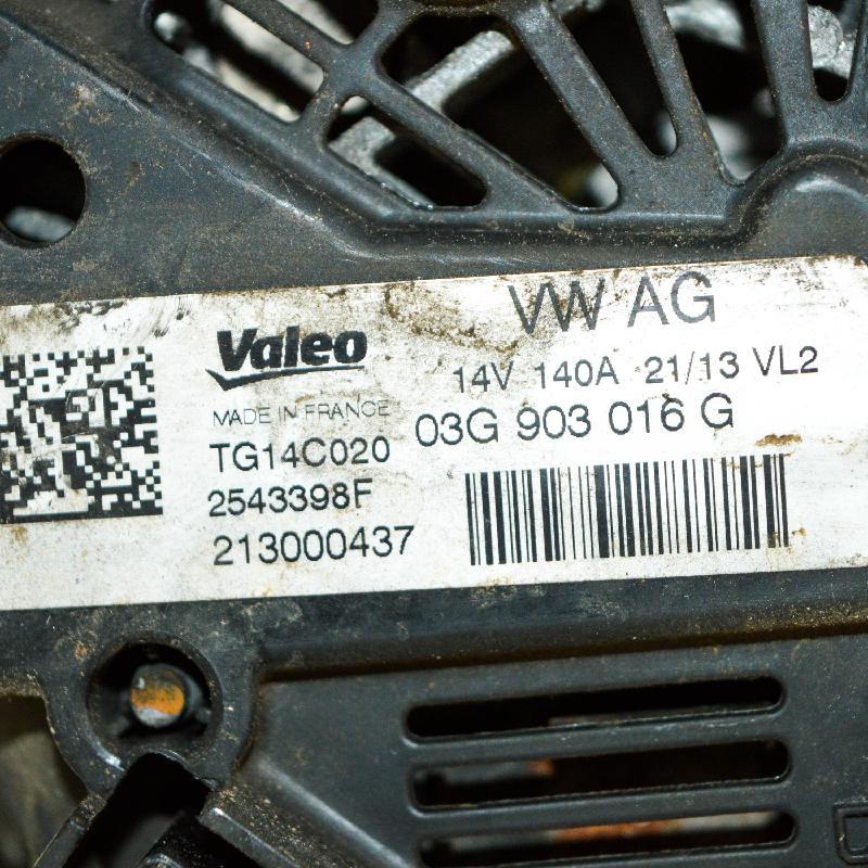 Alternator AUDI A4 B8 (8K2) 2.0 TDI 6481799 BParts
