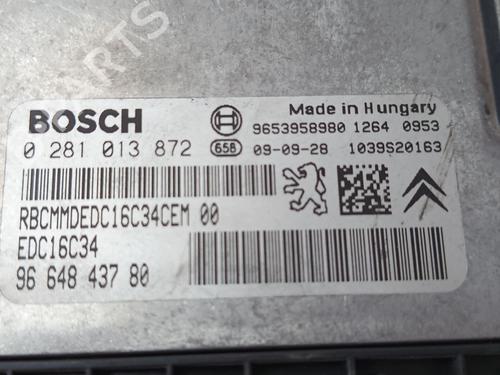 Engine control unit (ECU) PEUGEOT 207 CC (WD_) 1.6 HDi | BP30638751M57 - Image 5