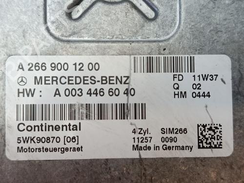 Engine control unit (ECU) MERCEDES-BENZ A-CLASS (W169) A 160 (169.031, 169.331) | BP36259774M57  - Image 7