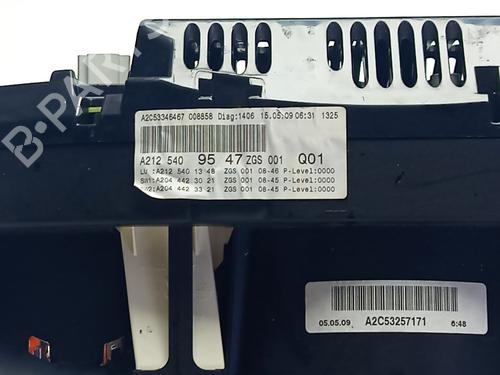 Instrument cluster MERCEDES-BENZ E-CLASS Coupe (C207) E 350 CDI (207.322) | BP31026525C47 