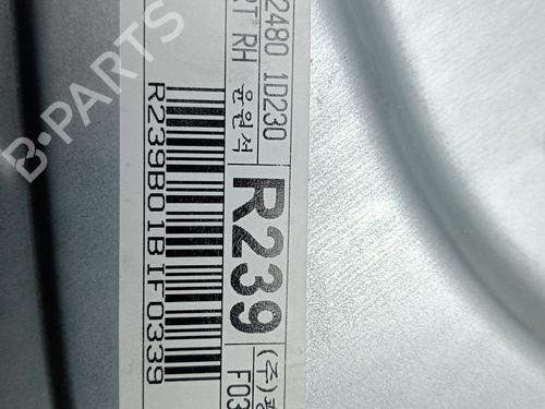 Front right window mechanism KIA CARENS II MPV (FJ) 2.0 CRDi | BP16221296C23 