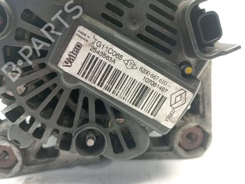 Alternator RENAULT GRAND SCÉNIC II (JM0/1_) 1.9 dCi (JM14) | BP30773255M7 
