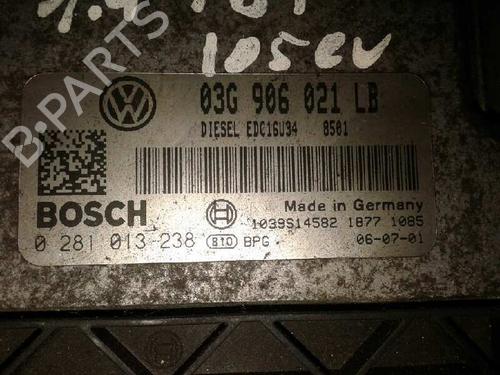 Engine control unit (ECU) SKODA OCTAVIA I (1U2)  | BP7963816M57 