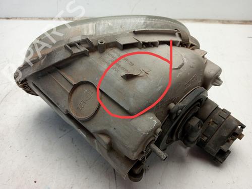 Right headlight TOYOTA CELICA Coupe (_T20_) 1.8 i 16V (AT200) | BP29452289C29 