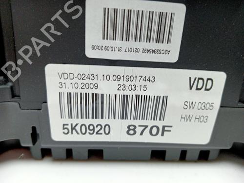 Instrument cluster VW GOLF VI (5K1) 1.2 TSI | BP15735068C47 