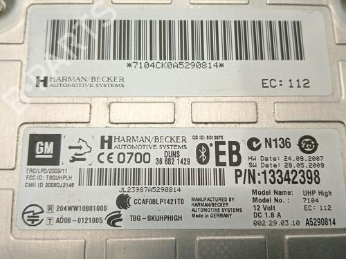Electronic module OPEL ASTRA J (P10) 2.0 CDTI (68) | BP29876667M83  - Image 7