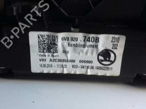 Instrument cluster SKODA FABIA III (NJ3) 1.0 | BP7959502C47 