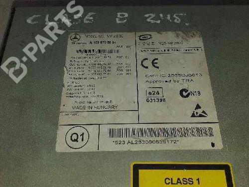 Used Radio Radio MERCEDES-BENZ B-CLASS Sports Tourer (W245) B 200 (245.233) (136 hp) 7957660 7957660