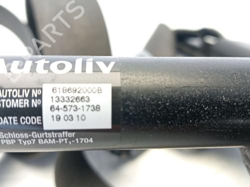 Front left seatbelt OPEL ASTRA J (P10) 2.0 CDTI (68) | BP31125234I26 - Image 4