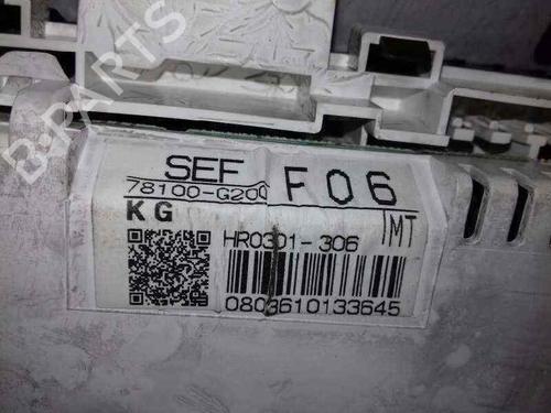 Used Instrument cluster HONDA ACCORD VII (CL, CN) 2.2 i-CTDi (CN1) (140 hp) 7955348