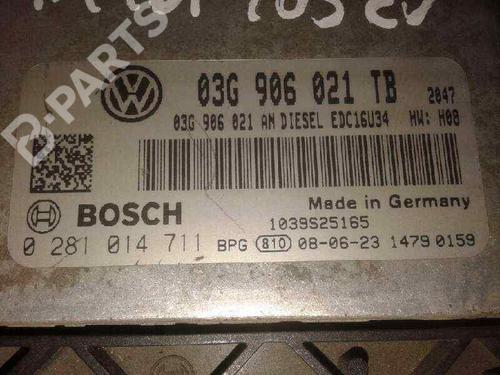Engine control unit (ECU) SKODA OCTAVIA II (1Z3)  | BP7952266M57 