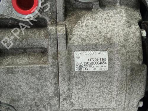 AC compressor MERCEDES-BENZ A-CLASS (W168) A 160 CDI (168.006) | BP12310781M34 