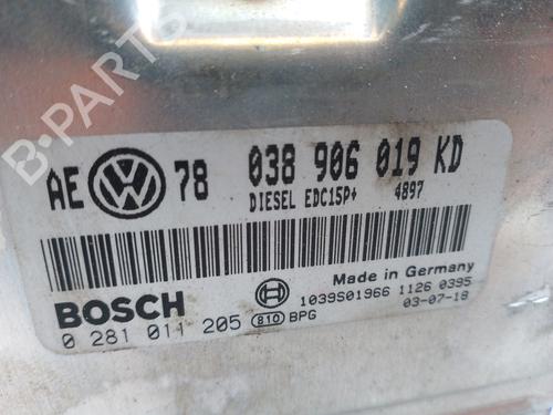 Engine control unit (ECU) VW PASSAT B5.5 (3B3) 1.9 TDI | BP17653754M57 