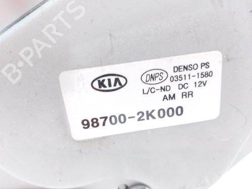 Rear wiper motor KIA SOUL II (PS) 1.6 CRDi 128 | BP17244561M102 