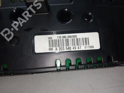 Instrument cluster MERCEDES-BENZ C-CLASS T-Model (S203) C 220 CDI (203.206, 203.208) | BP10171834C47 