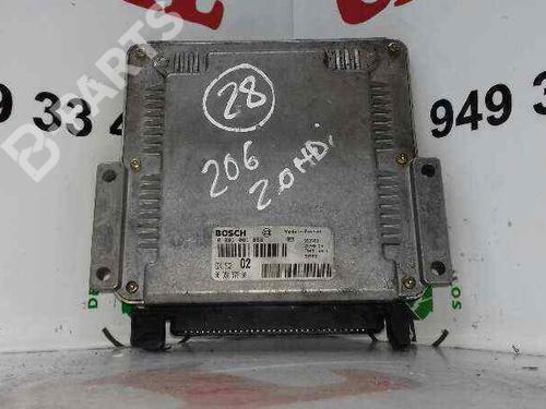 Engine control unit (ECU) PEUGEOT 206 Hatchback (2A/C)  | BP7963842M57 