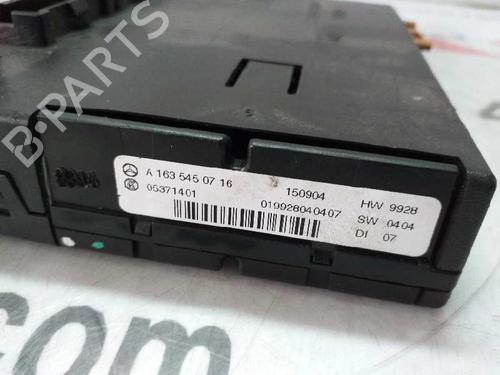 Electronic module MERCEDES-BENZ M-CLASS (W163) ML 320 (163.154) | BP7955621M83 