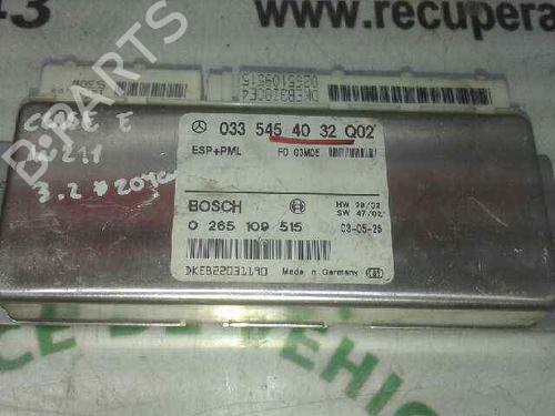 Control unit MERCEDES-BENZ E-CLASS (W211) E 320 CDI (211.026) | BP7954062M11 
