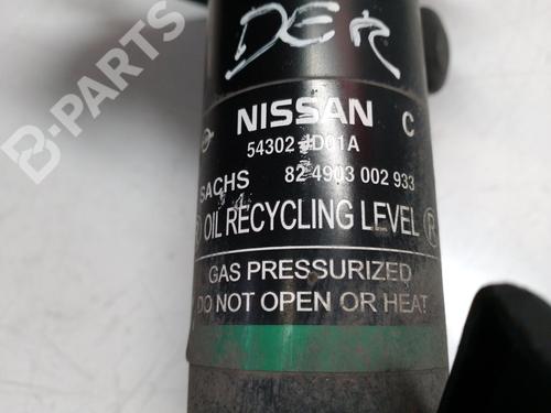Right front shock absorber NISSAN QASHQAI / QASHQAI +2 I (J10, NJ10, JJ10E)  | BP9756544M17 