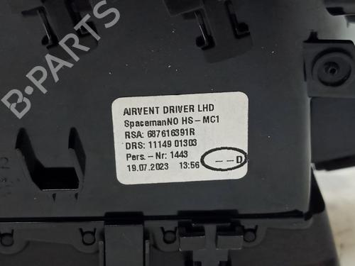 Air vent RENAULT CAPTUR I (J5_, H5_) 0.9 TCe 90 | BP33760290I21 - Image 6