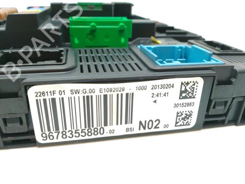 Fuse box PEUGEOT 208 I (CA_, CC_) 1.4 HDi | BP15003312E1
