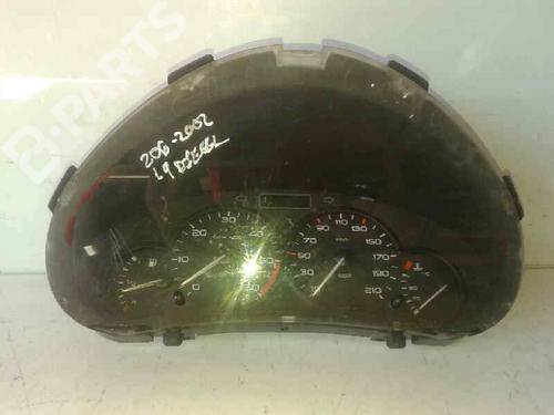 Used Instrument cluster PEUGEOT 206 Hatchback (2A/C) [1998-2012]  7956933