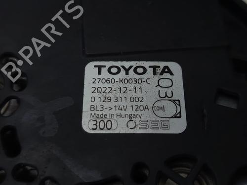 Alternator TOYOTA YARIS (_P13_)  | BP30513094M7 
