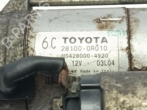 Starter TOYOTA VERSO (_R2_) 2.0 D-4D (AUR20_, AUR20R) | BP36702841M8 - Image 5