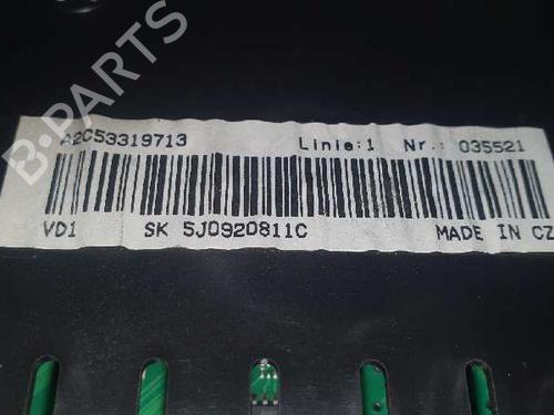 Instrument cluster SKODA FABIA II (542)  | BP7960052C47 