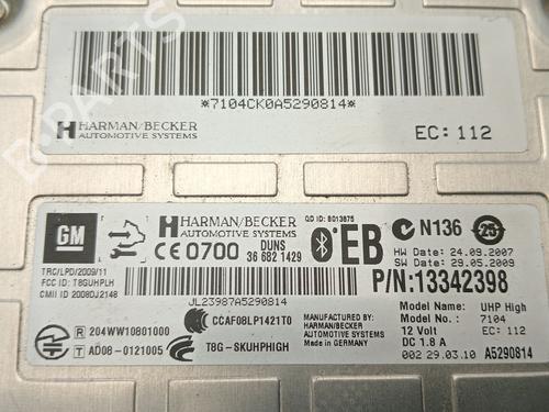 Module électronique OPEL ASTRA J GTC  | BP29876667M83 
