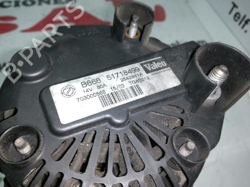 Alternator FIAT GRANDE PUNTO (199_) 1.3 D Multijet (199.AXD11, 199.AXD1A, 199.AXD1B,... | BP7961523M7 