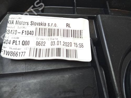 Rear left window mechanism KIA SPORTAGE IV (QL, QLE) 1.6 GDI | BP31158131C24 