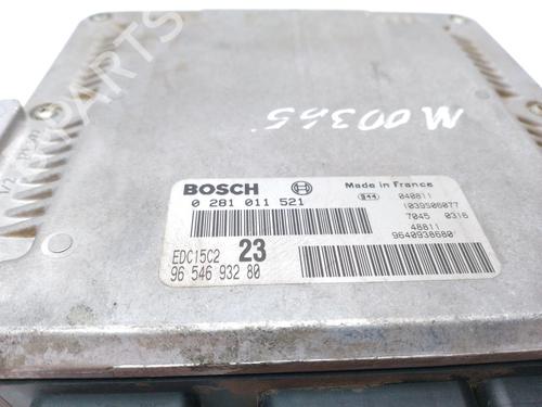 Engine control unit (ECU) CITROËN XSARA PICASSO (N68) 1.6 HDi | BP13308633M57 