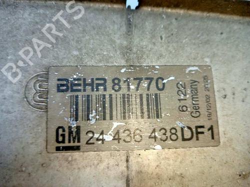 Intercooler OPEL ZAFIRA A MPV (T98)  | BP22420406M30 