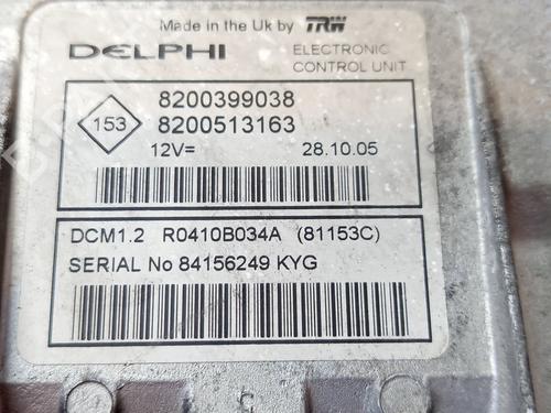 Engine control unit (ECU) RENAULT MODUS / GRAND MODUS (F/JP0_) 1.5 dCi (FP0F, JP0F) | BP30638742M57  - Image 5